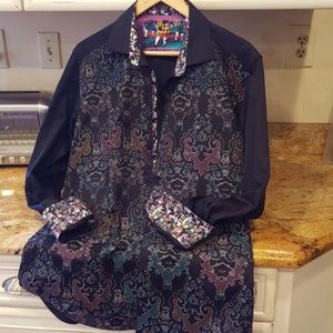 Robert Graham Mens Shirt Size L